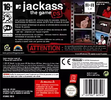 Image n° 2 - boxback : Jackass - The Game DS